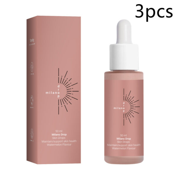 Tanning Face Serum Face Body Tanning Bed Outdoor Fine Line Repair Skin Serum Dark Bronzer Self Tanning Serum Drops - Image 3